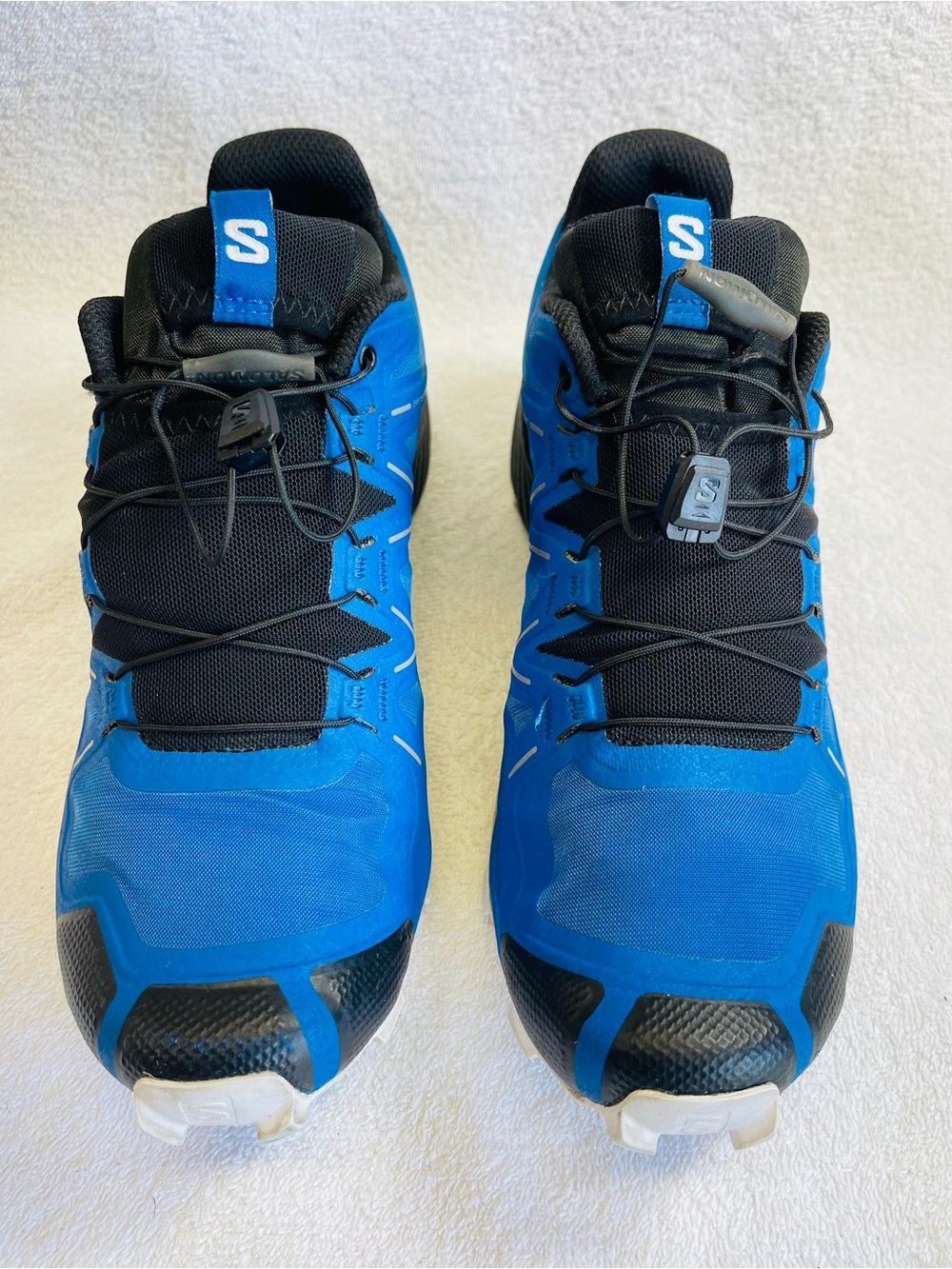 Salomon Blue and Black Trail Running Men’s Shoes Size US 8.5 / EUR 42